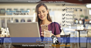 DESCARGA MODELOS DE DOCUMENTOS AQUÍ: Legales y Notariales